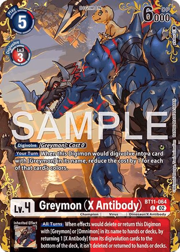 Greymon (X Antibody)