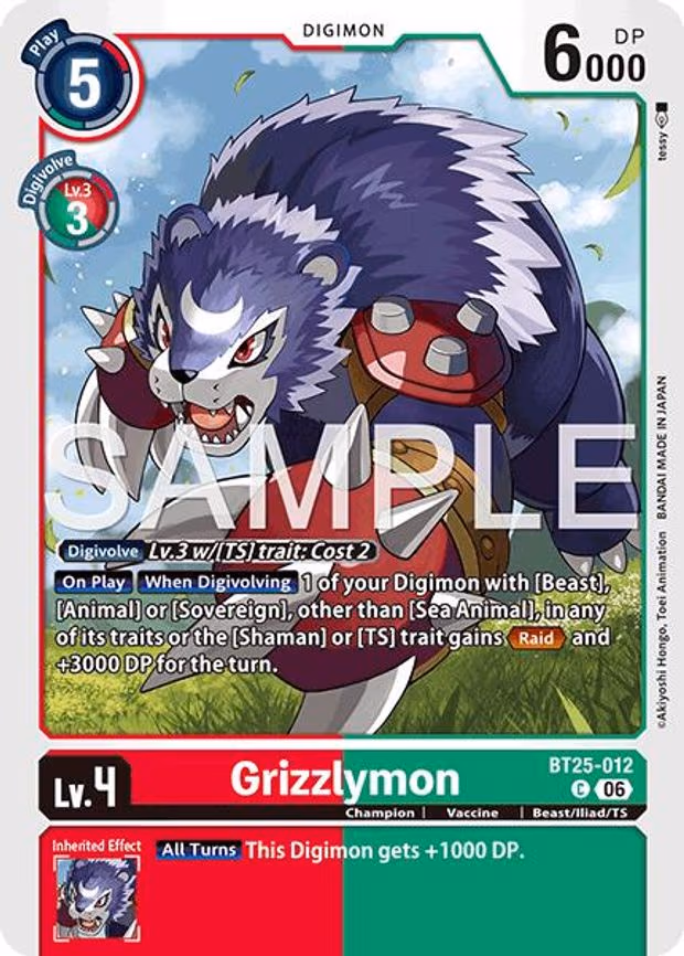 Grizzlymon