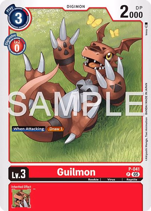 Guilmon - P-041 (Reprint)