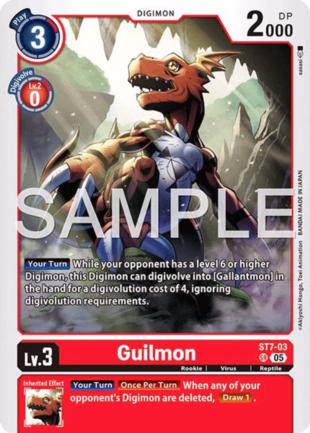 Guilmon - ST7-03 (Reprint)