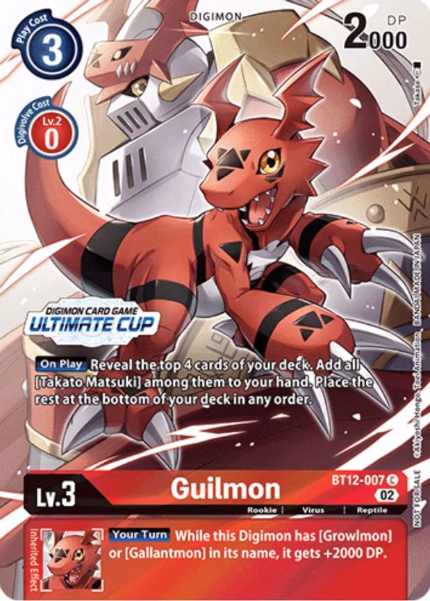 Guilmon (Ultimate Cup) - Promo (BT12-007 C)