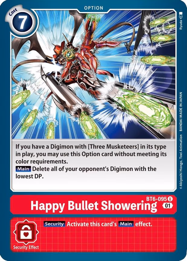 Happy Bullet Showering