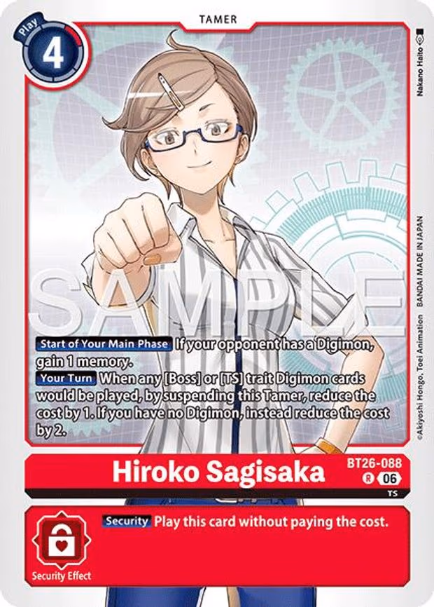 Hiroko Sagisaka - Rare (BT26-088 R)