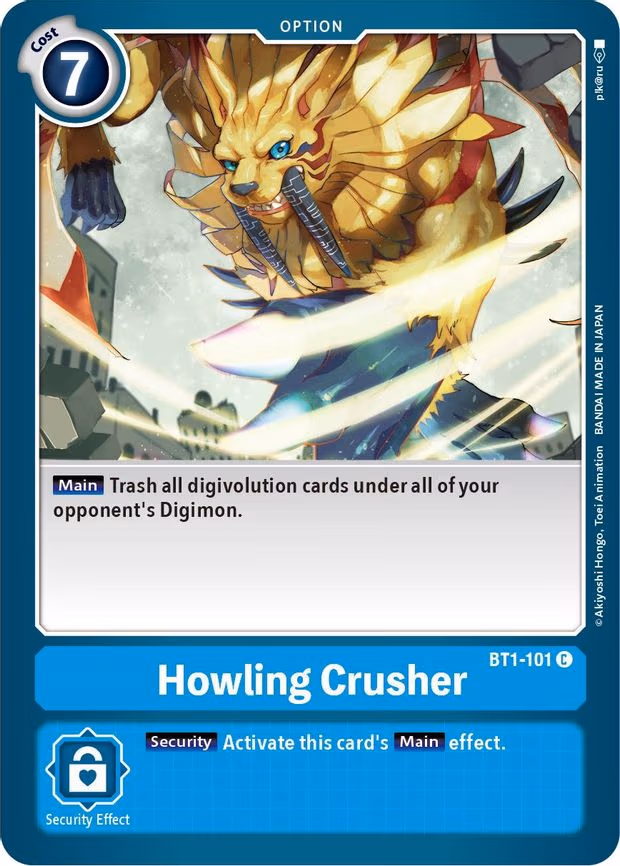 Howling Crusher - Common (BT1-101 C)
