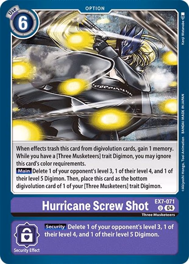 Hurricane Screw Shot