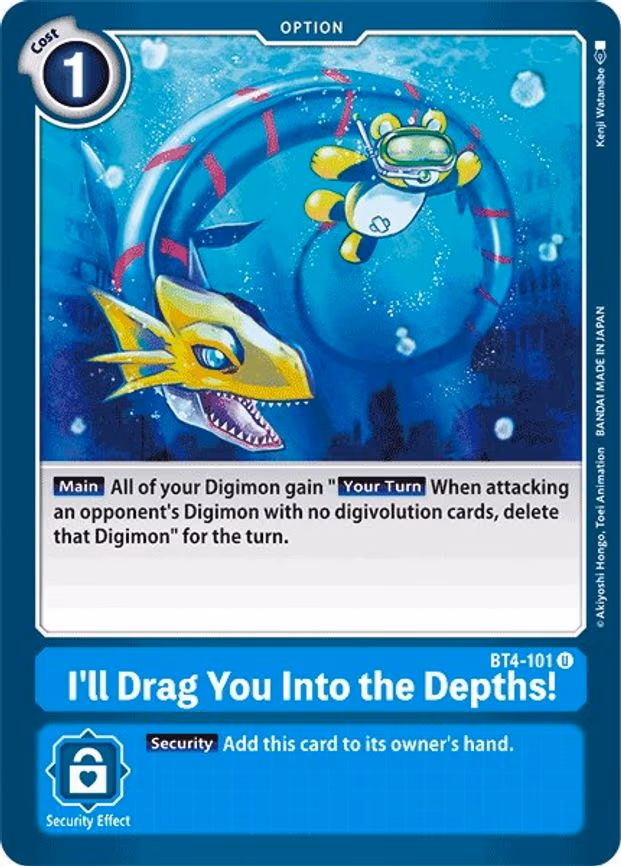 I'll Drag You Into the Depths