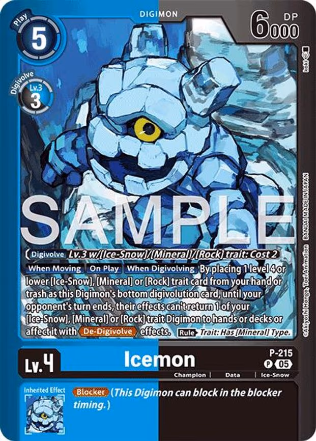 Icemon - Promo (P-215 P)