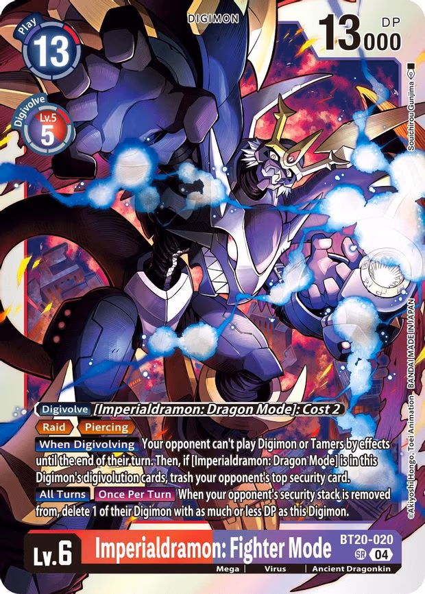 Imperialdramon: Fighter Mode