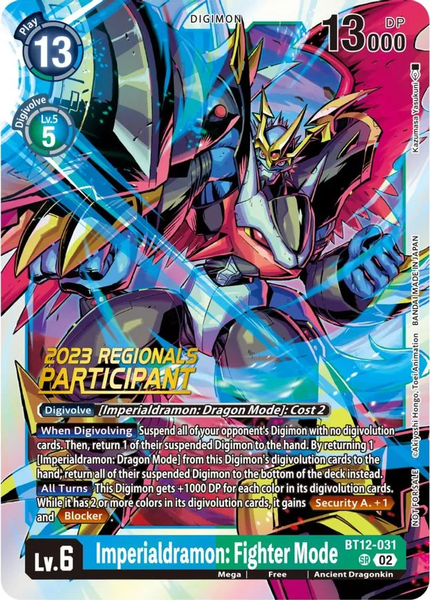 Imperialdramon: Fighter Mode