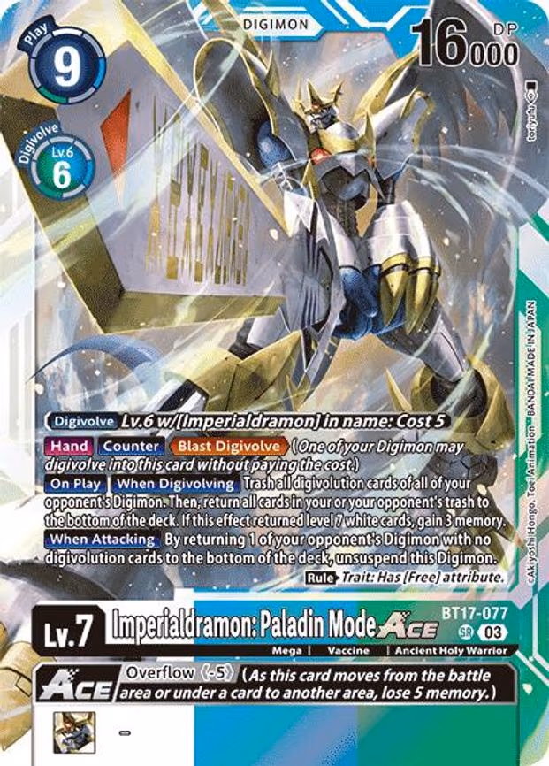 Imperialdramon: Paladin Mode ACE