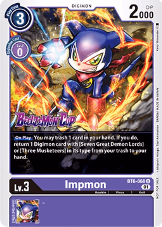 Impmon (Beelzemon Cup Participation)