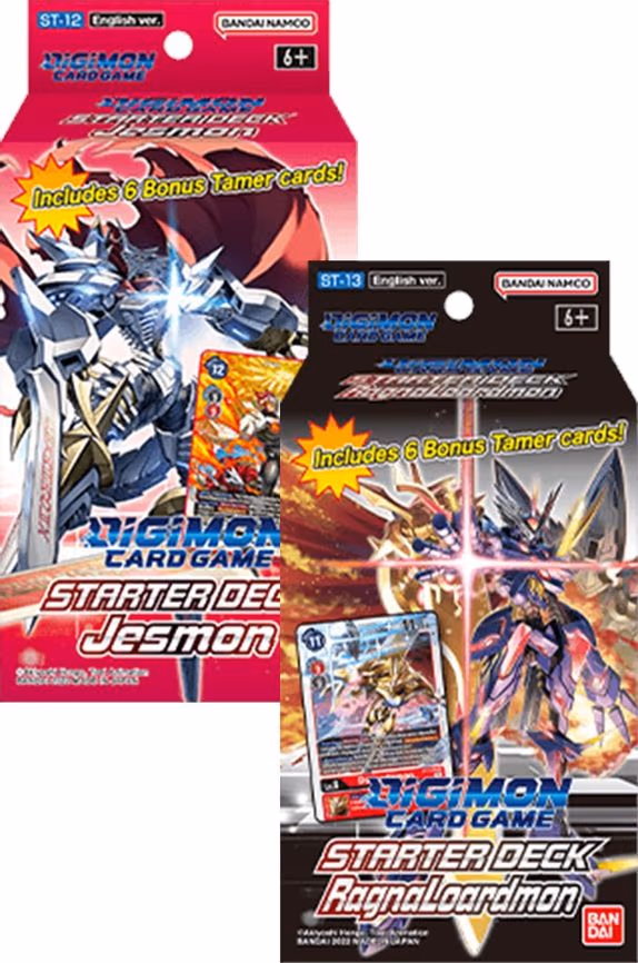 Jesmon and Ragnaloardmon Starter Decks [Set of 2]