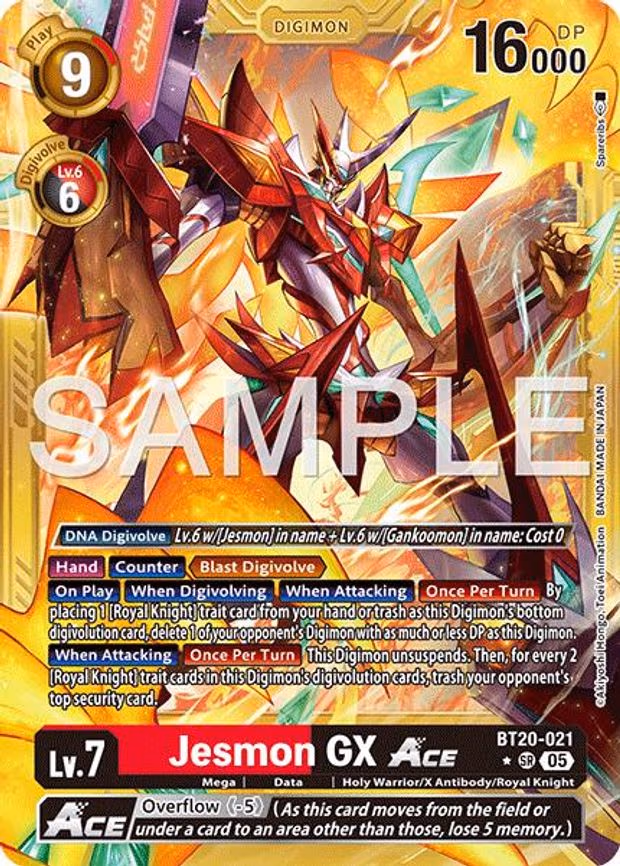 Jesmon GX ACE (Gold Border)
