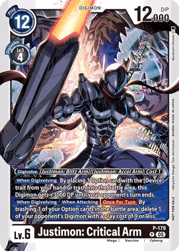 Justimon: Critical Arm