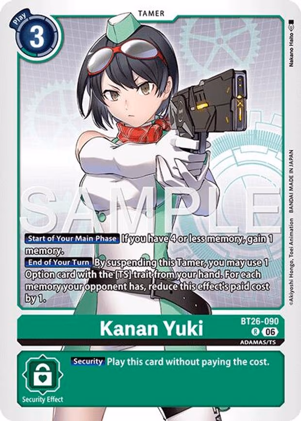 Kanan Yuki - Rare (BT26-090 R)