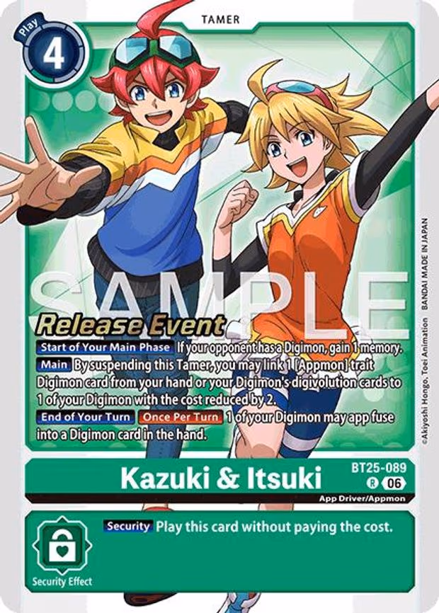 Kazuki & Itsuki - Rare (BT25-089 R)