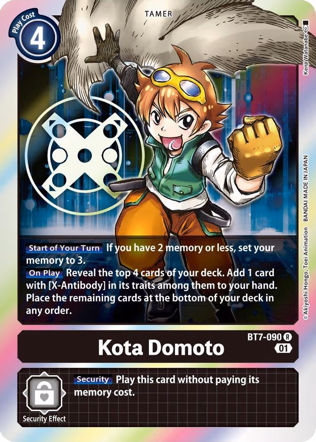 Kota Domoto - Rare (BT7-090 R)