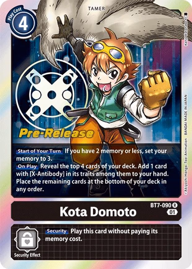 Kota Domoto - Rare (BT7-090 R)