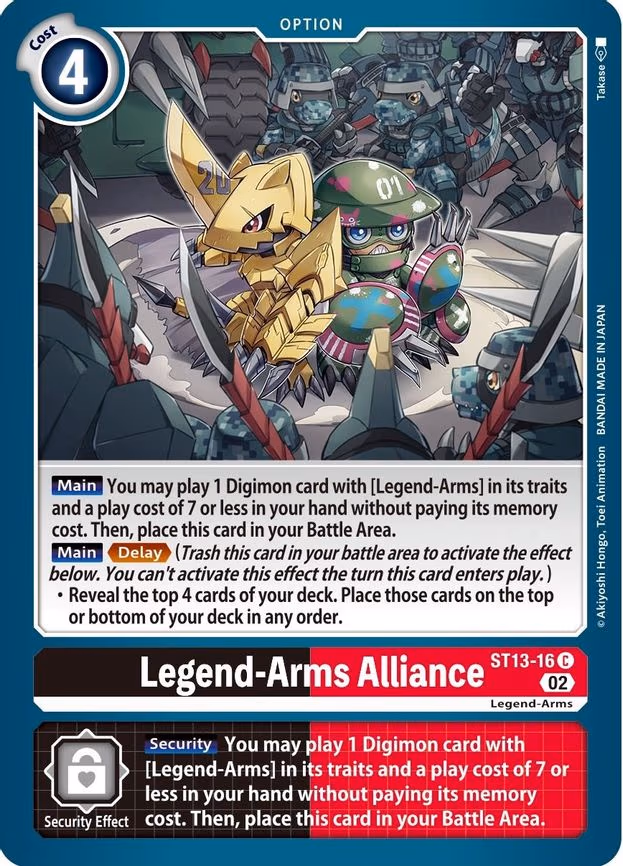 Legend-Arms Alliance