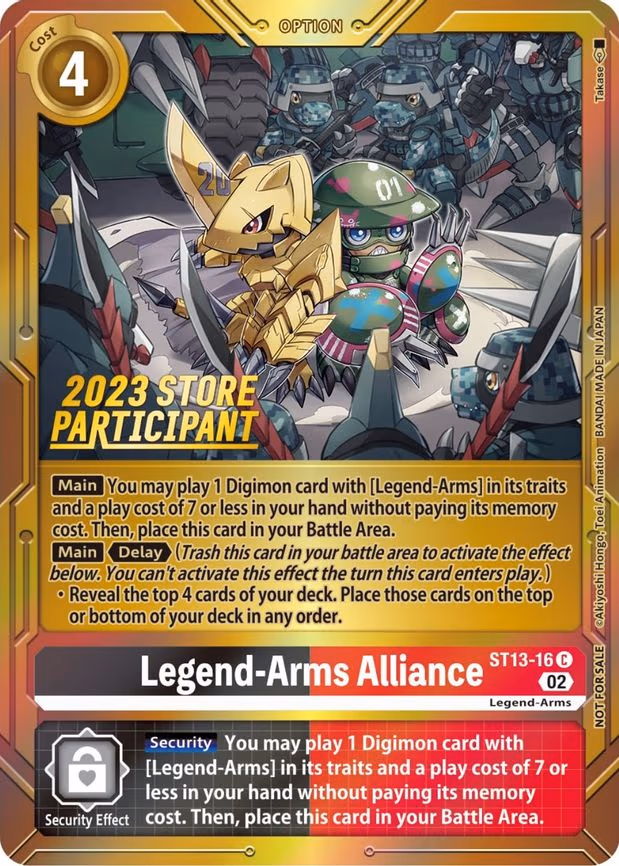 Legend-Arms Alliance
