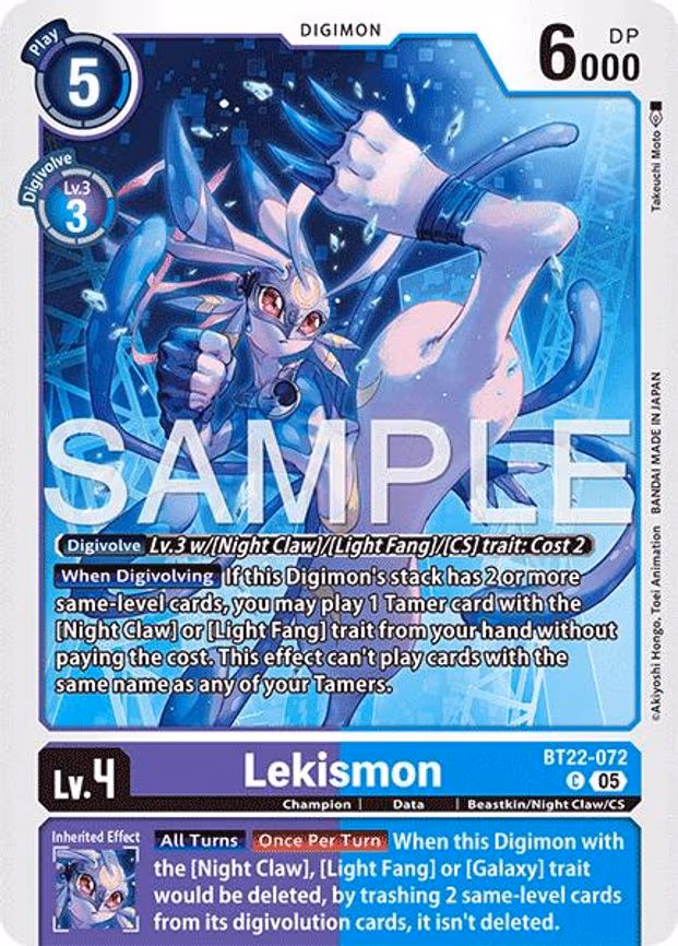 Lekismon - Common (BT22-072 C)