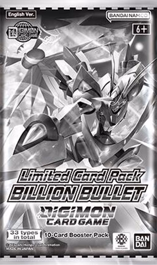 Limited Card Pack -Billion Bullet- (Sealed Promotional Pack)