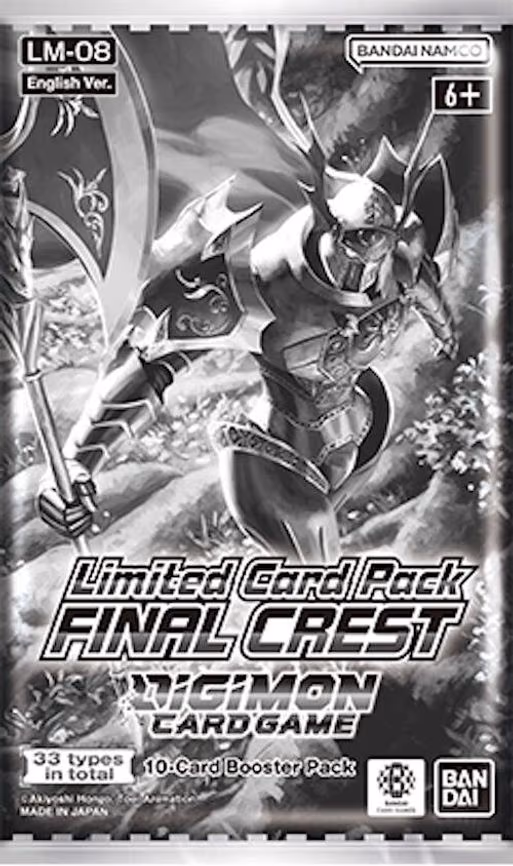 Limited Card Pack -Final Crest- (Sealed Promotional Pack)