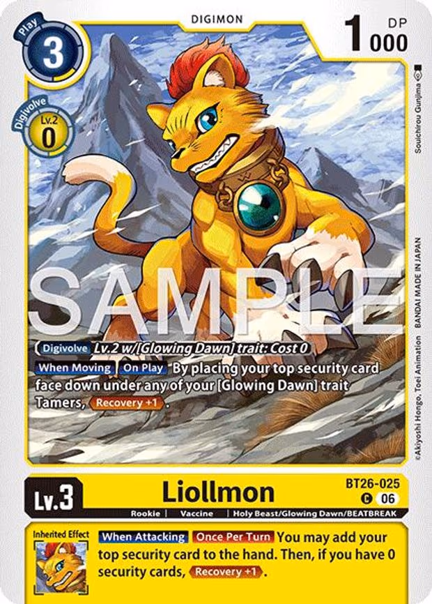 Liollmon - Common (BT26-025 C)