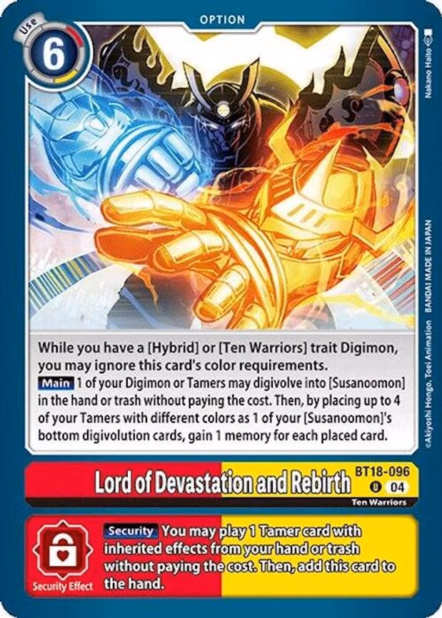 Lord of Devastation and Rebirth