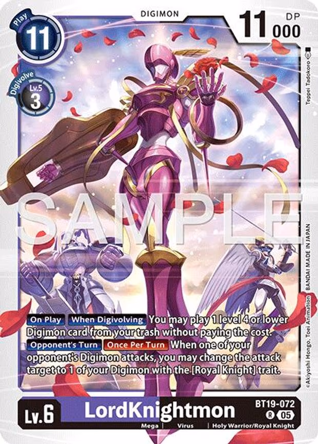 LordKnightmon - BT19-072 (Reprint)