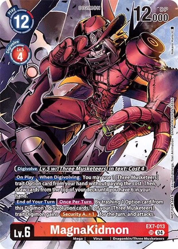 MagnaKidmon (Alternate Art) (Box Topper)