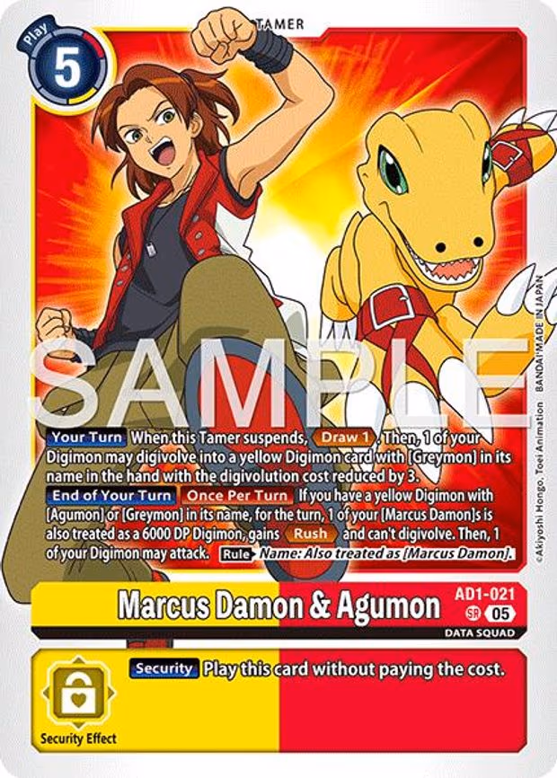Marcus Damon & Agumon