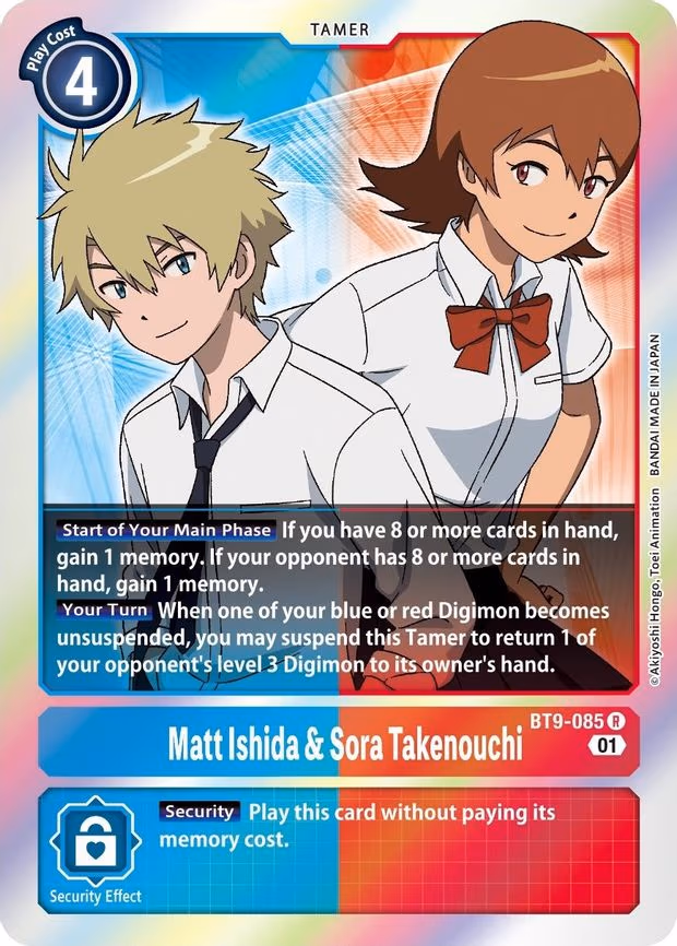 Matt Ishida & Sora Takenouchi