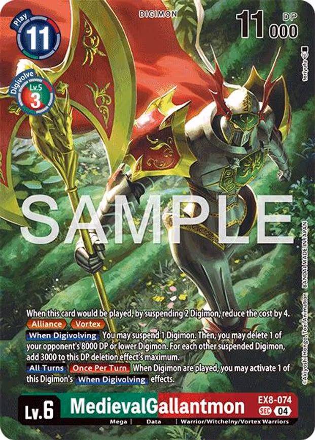 MedievalGallantmon - Secret Rare (EX8-074 SEC)
