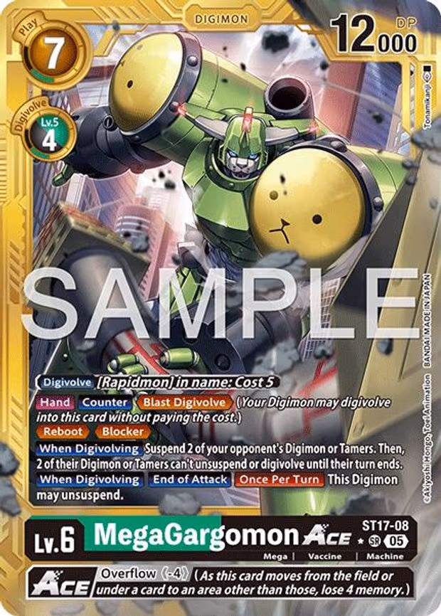 MegaGargomon ACE (Gold Border)