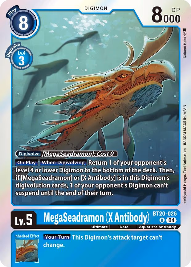 MegaSeadramon (X Antibody)
