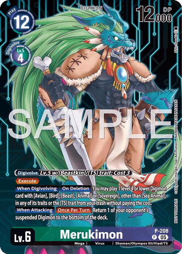 Merukimon (Hacker's Slumber Box Promotion Pack) - Promo (P-208 P)