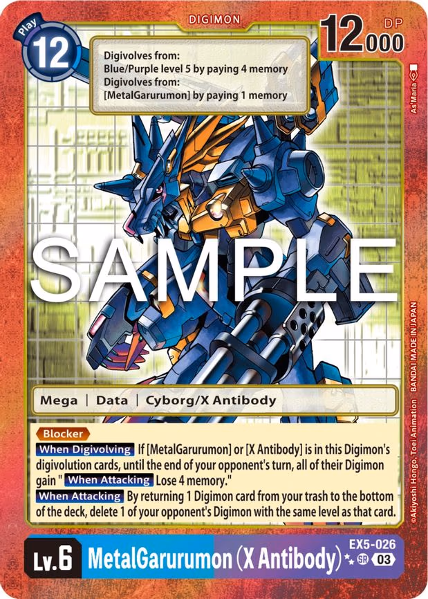 MetalGarurumon (X Antibody)