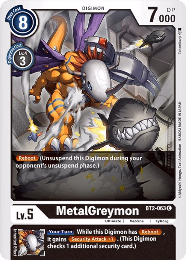 MetalGreymon - Common (BT2-063 C)