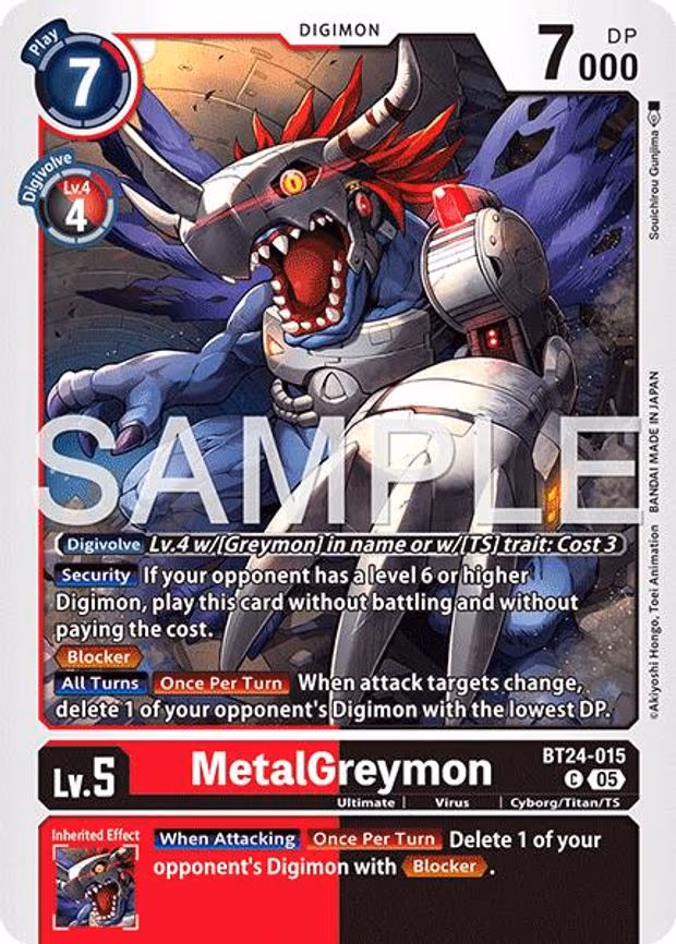 MetalGreymon - Common (BT24-015 C)