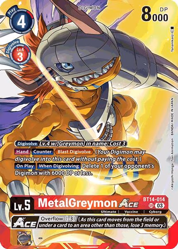 MetalGreymon ACE (Omnimon Binder Set)