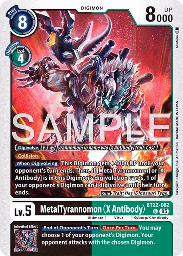 MetalTyrannomon (X Antibody)
