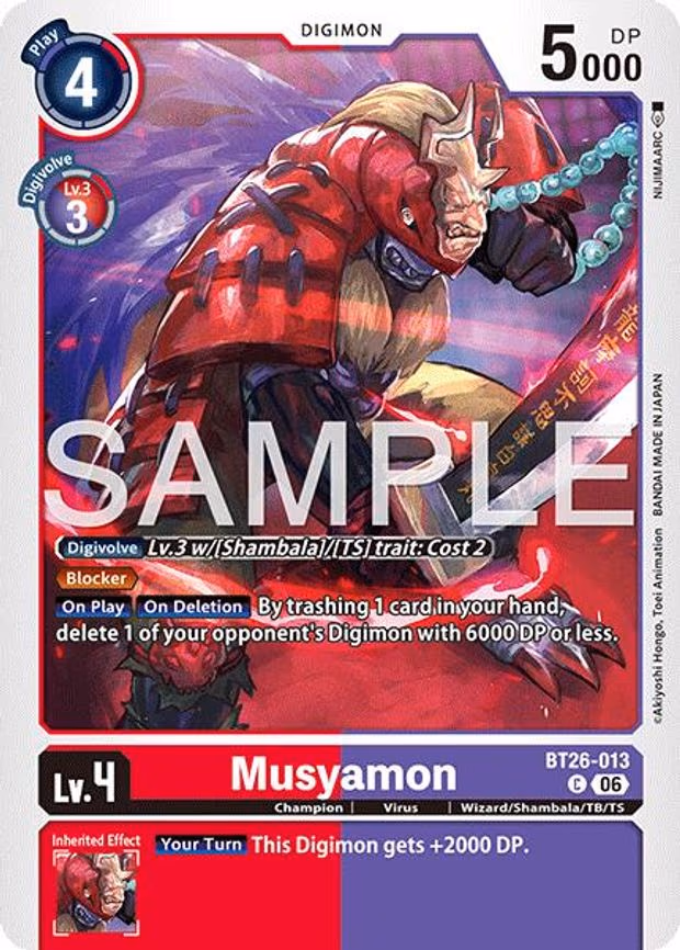 Musyamon - Common (BT26-013 C)