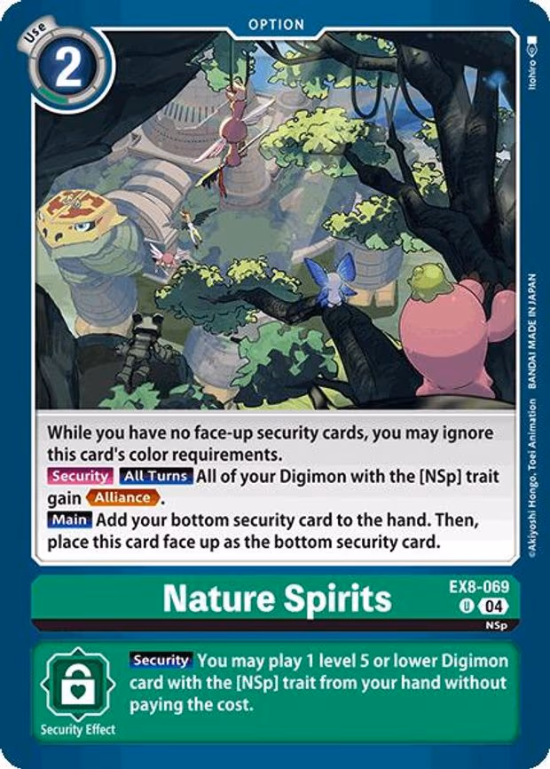 Nature Spirits - Uncommon (EX8-069 U)