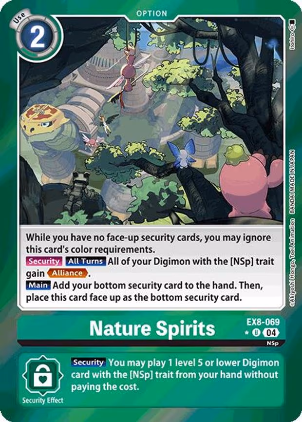 Nature Spirits - Uncommon (EX8-069 U)