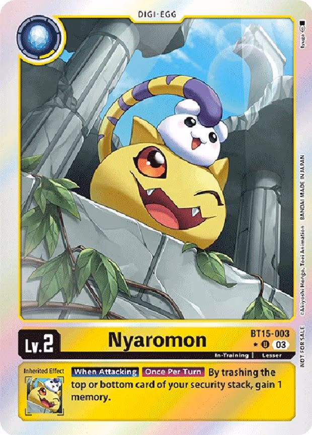 Nyaromon (Exceed Apocalypse Box Promotion Pack)
