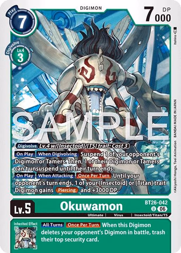 Okuwamon - Uncommon (BT26-042 U)