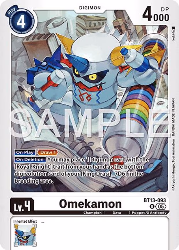 Omekamon - BT13-093 (Reprint)