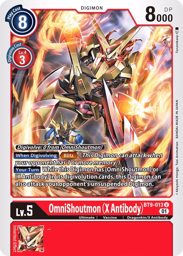 OmniShoutmon (X Antibody)