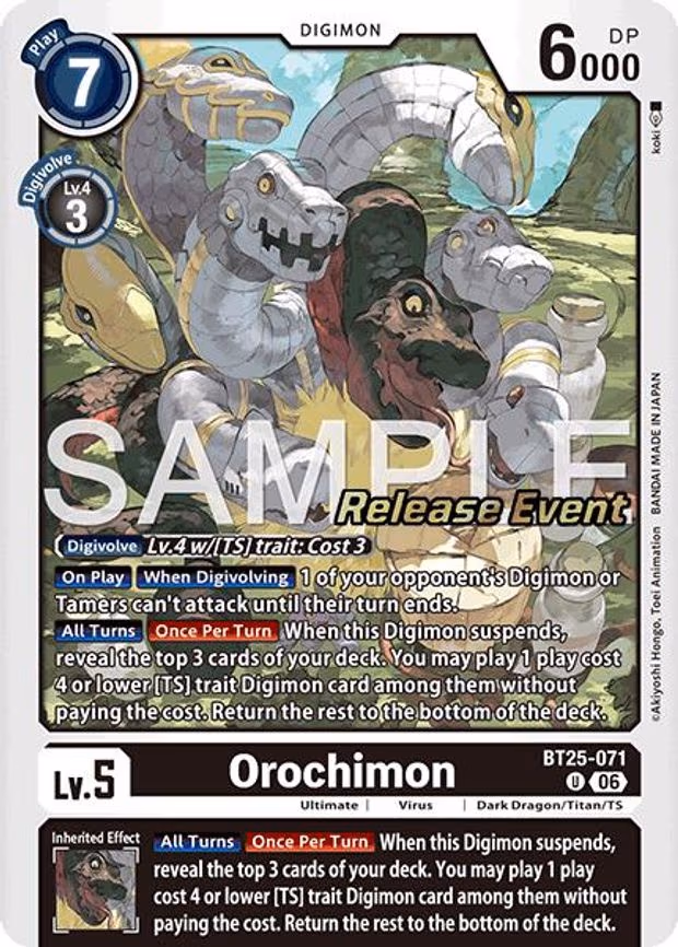 Orochimon - Uncommon (BT25-071 U)